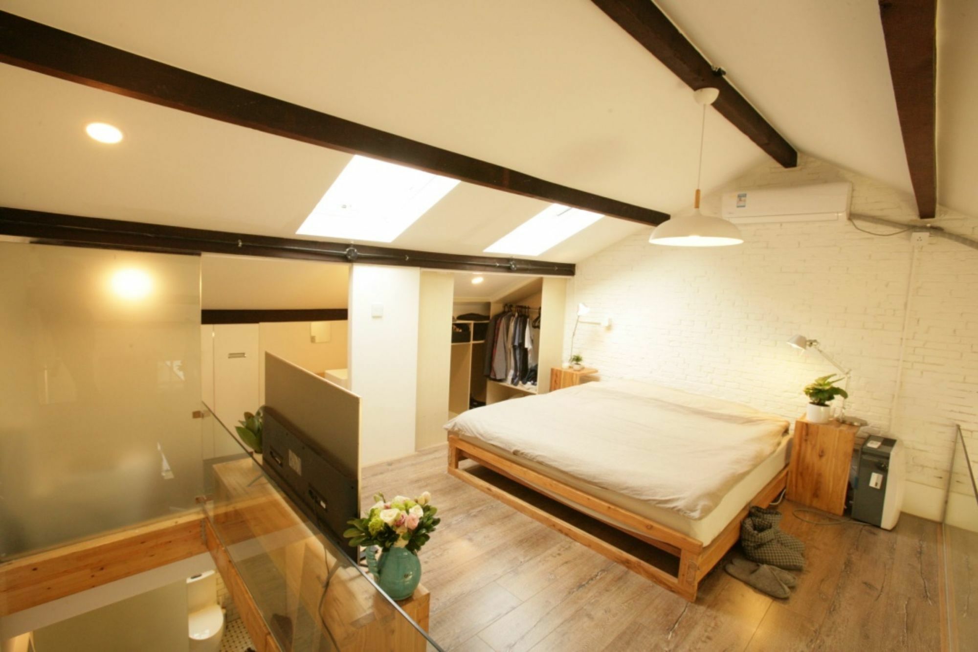 Fx78 Loft & Terrace Apartment Shanghai Bagian luar foto
