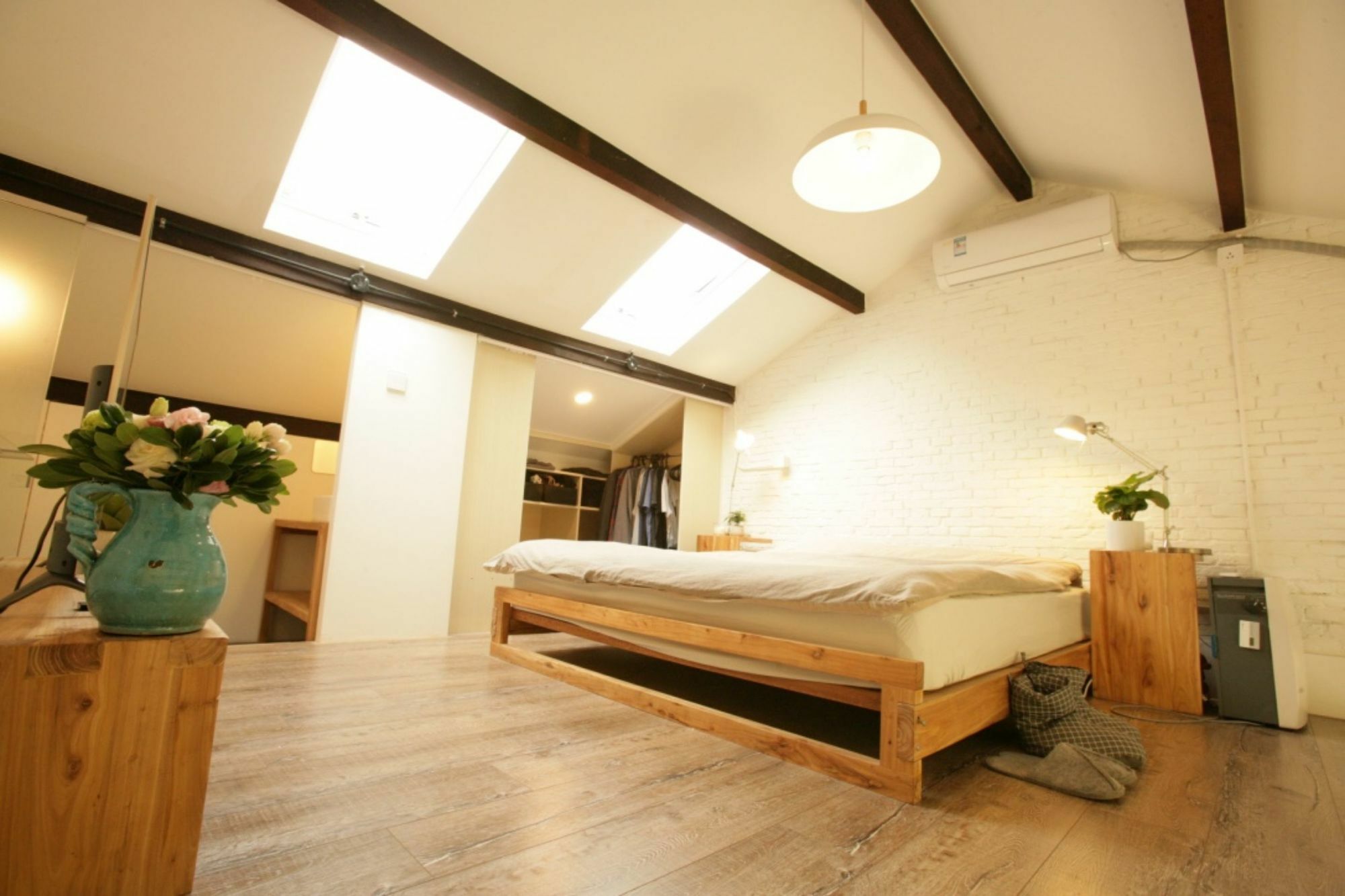 Fx78 Loft & Terrace Apartment Shanghai Bagian luar foto
