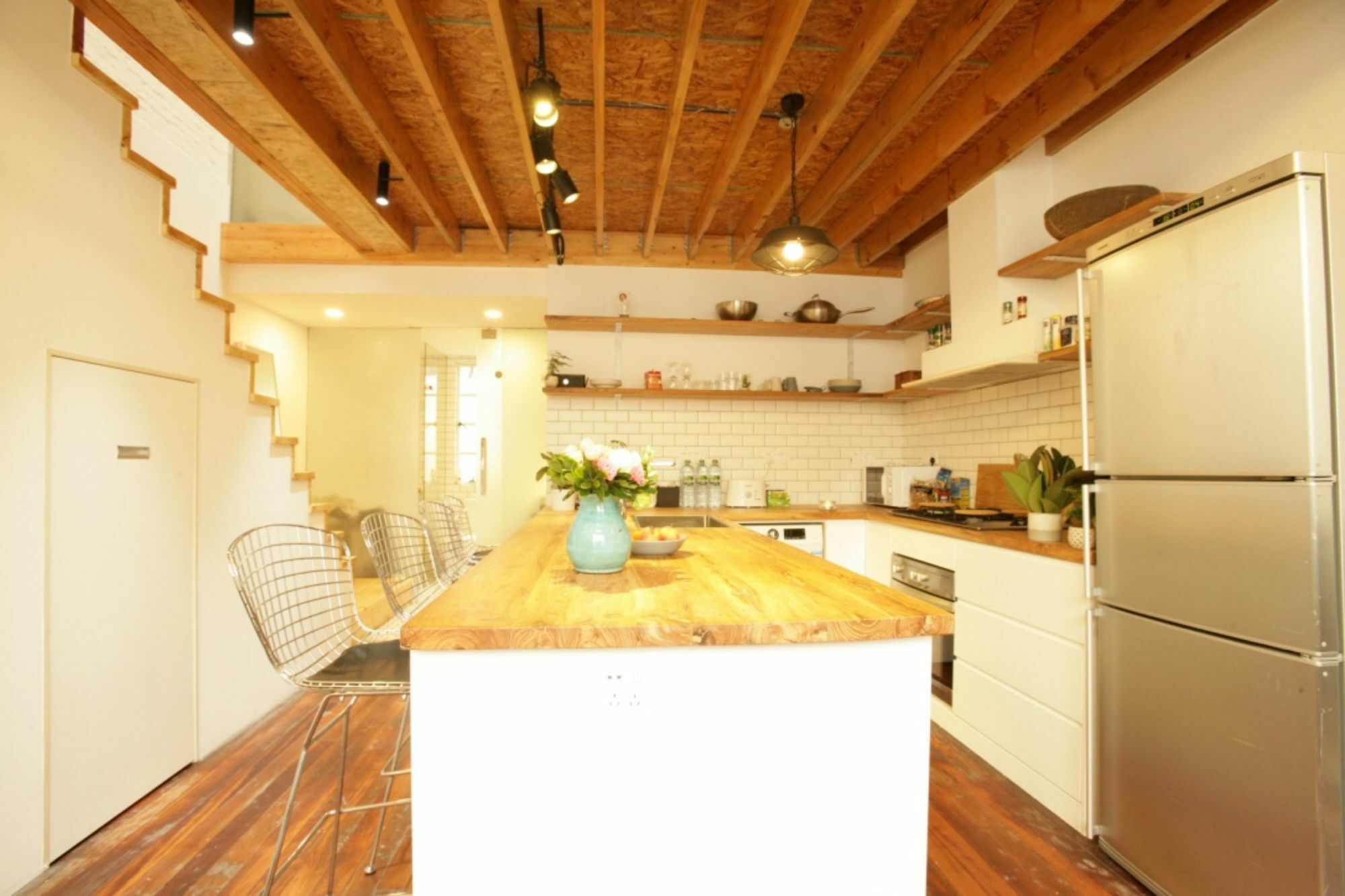 Fx78 Loft & Terrace Apartment Shanghai Bagian luar foto