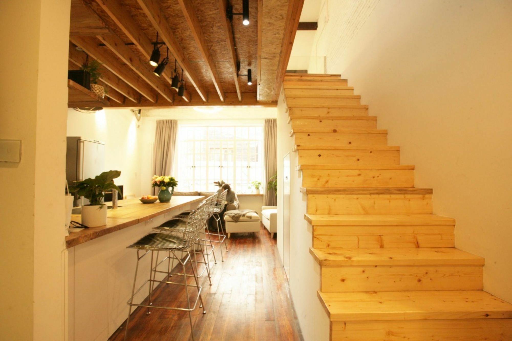 Fx78 Loft & Terrace Apartment Shanghai Bagian luar foto